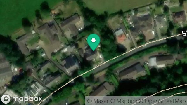 Map showing FERNDENE, STRANG ROAD, UNION MILLS, ISLE OF MAN, IM4 4NL