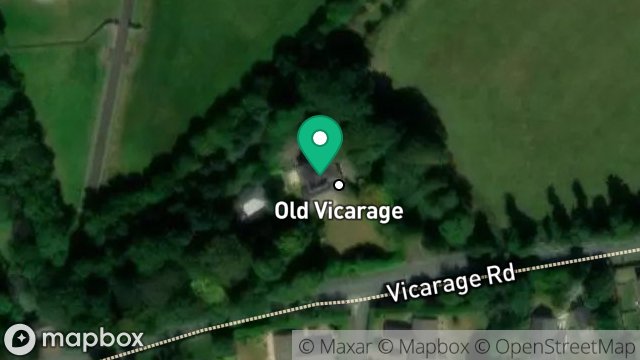 Map showing OLD VICARAGE, VICARAGE ROAD, DOUGLAS, ISLE OF MAN, IM4 2AB