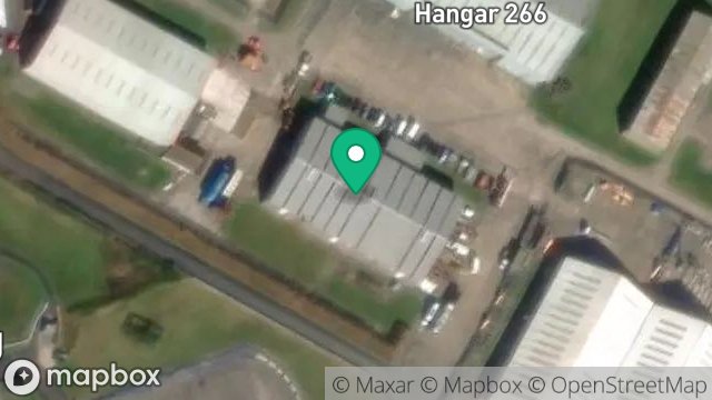 Map showing PACKAGING MATTERS LTD NEXT TO UNIT 267, JURBY INDUSTRIAL ESTATE, JURBY, ISLE OF MAN, IM7 3BD