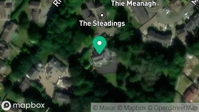 Map showing FARMHILL MANOR, FARMHILL LANE, DOUGLAS, ISLE OF MAN, IM2 2EF