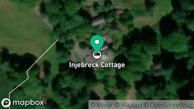 Map showing INJEBRECK HOUSE, WEST BALDWIN, ISLE OF MAN, IM4 5EX