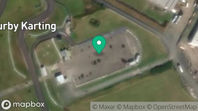 Map showing AIRSHIP HANGER BASE, JURBY INDUSTRIAL ESTATE, JURBY, ISLE OF MAN, IM7 3BD