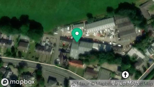 Map showing UNIT 1 CORLETTS YARD, BURNSIDE LANE, UNION MILLS, ISLE OF MAN, IM4 4AF