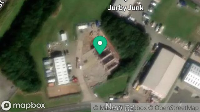 Map showing THE PADDOCKS 2, JURBY INDUSTRIAL ESTATE, JURBY, ISLE OF MAN, IM7 3BB