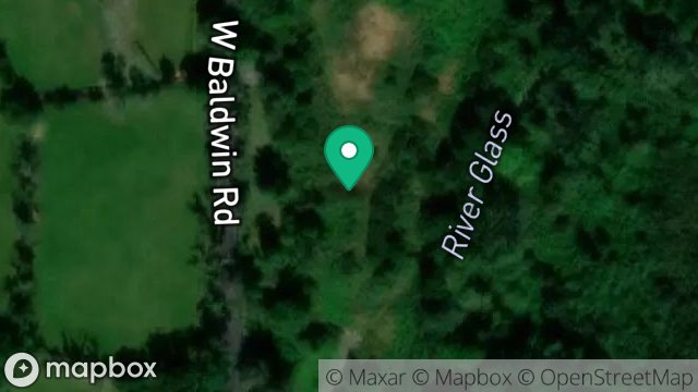 Map showing FIELDS 324507 AND 524325, WEST BALDWIN ROAD, WEST BALDWIN, ISLE OF MAN, IM4 5HD