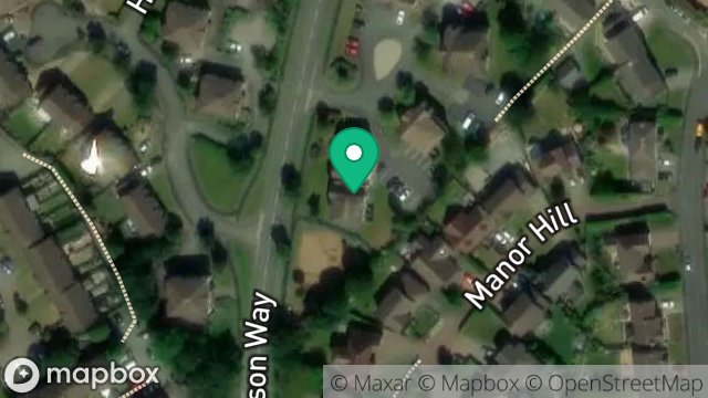 Map showing BLOCK 1, OAKHILL COURT, DOUGLAS, ISLE OF MAN, IM2 2NJ