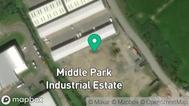 Map showing RECYCLING COMPOUND, KEWAIGUE, BRADDAN, DOUGLAS, ISLE OF MAN, IM4 1JL