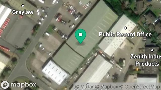 Map showing UNIT 12 BLOCK D, SPRINGHAM PARK, SPRING VALLEY INDUSTRIAL ESTATE, DOUGLAS, ISLE OF MAN, IM2 2QU