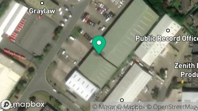 Map showing POST A ROSE, UNIT 13, SPRINGHAM IND EST, SPRING VALLEY INDUSTRIAL ESTATE, DOUGLAS, ISLE OF MAN, IM2 2QU