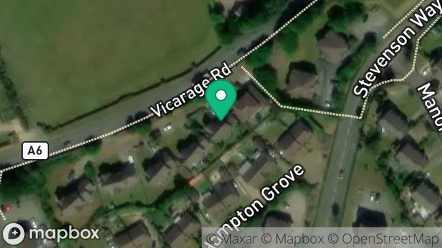 Map showing 2, ROSEBANK, DOUGLAS, ISLE OF MAN, IM2 2QW