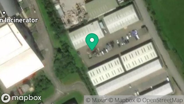 Map showing INDUSTRIAL STARTER UNITS MIDDLE FARM, RICHMOND HILL, DOUGLAS, ISLE OF MAN, IM4 1JL