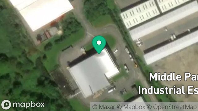 Map showing VACANT LAND TO REAR OF ENERGY FROM WASTE PLANT, RICHMOND HILL, DOUGLAS, ISLE OF MAN, IM4 1JL