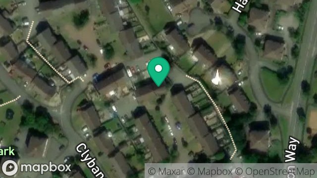 Map showing 12, WALLBERRY MEWS, DOUGLAS, ISLE OF MAN, IM2 2ND