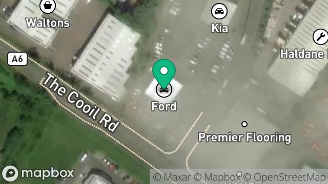 Map showing OCEAN FORD, ISLE OF MAN BUSINESS PARK, DOUGLAS, ISLE OF MAN, IM2 4WD