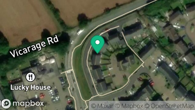 Map showing 11, BALLACOTTIER MEADOW, DOUGLAS, ISLE OF MAN, IM2 2QX