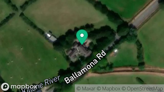 Map showing CLOSE-E-KELLY, BALLAMONA STRAIGHT, JURBY, ISLE OF MAN, IM7 3AP