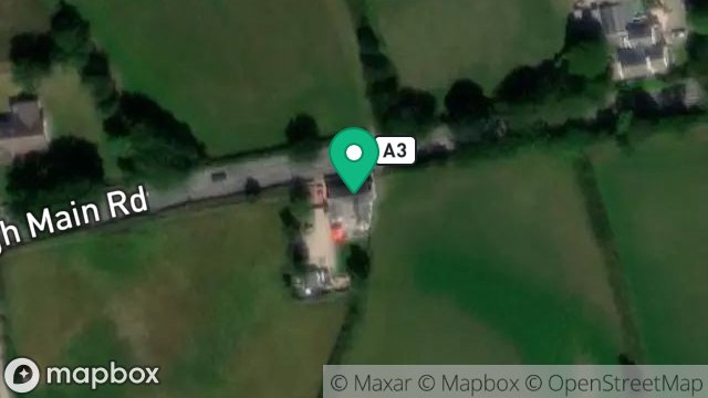 Map showing COAN BUIGH, MAIN ROAD, BALLAUGH, ISLE OF MAN, IM7 5ED