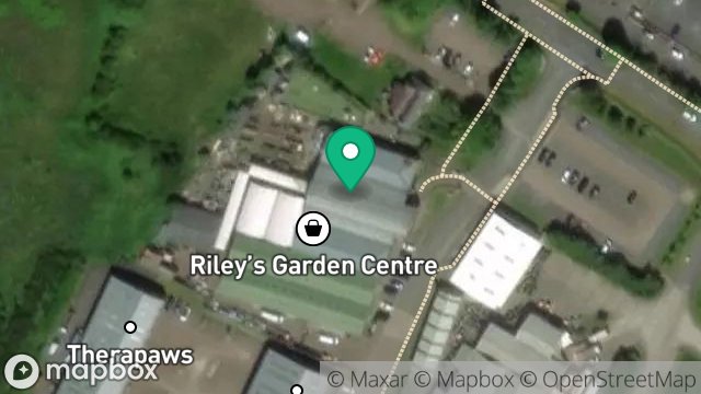 Map showing RILEYS GARDEN CENTRE, COOIL ROAD, DOUGLAS, ISLE OF MAN, IM4 2AF