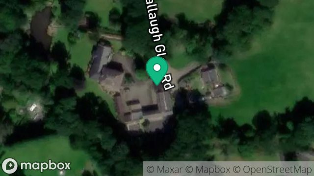 Map showing BALLATHOAR COTTAGE, GLEN ROAD, BALLAUGH, ISLE OF MAN, IM7 5JB