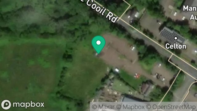 Map showing FIELD 521881, COOIL ROAD, DOUGLAS, ISLE OF MAN, IM2 2QZ