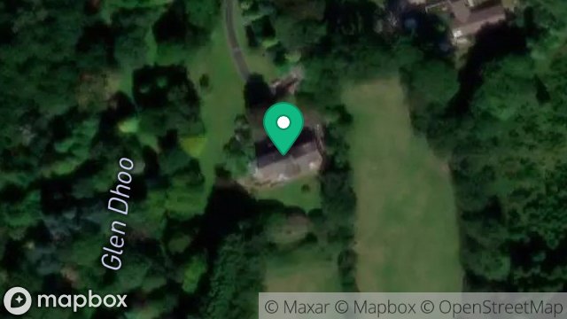 Map showing LONG MEADOW, GLEN ROAD, BALLAUGH, ISLE OF MAN, IM7 5JB