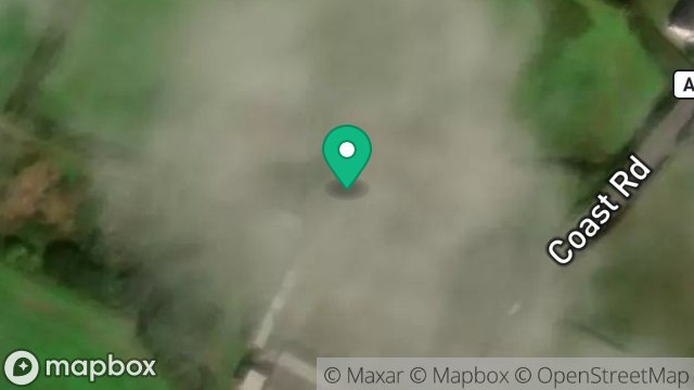 Map showing WEST NAPPIN FARM, JURBY WEST, ISLE OF MAN, IM7 3AT