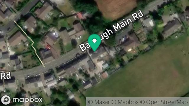 Map showing EARY VEG, MAIN ROAD, BALLAUGH, ISLE OF MAN, IM7 5EF