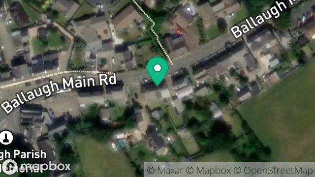 Map showing 3 BALLAMOAR COTTAGES, MAIN ROAD, BALLAUGH, ISLE OF MAN, IM7 5EG