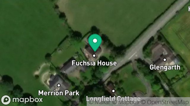 Map showing FUCHSIA HOUSE, OLD CASTLETOWN ROAD, PORT SODERICK, ISLE OF MAN, IM4 1BB