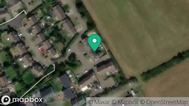 Map showing 4, GLEBE AALIN CLOSE, STATION ROAD, BALLAUGH, ISLE OF MAN, IM7 5BY
