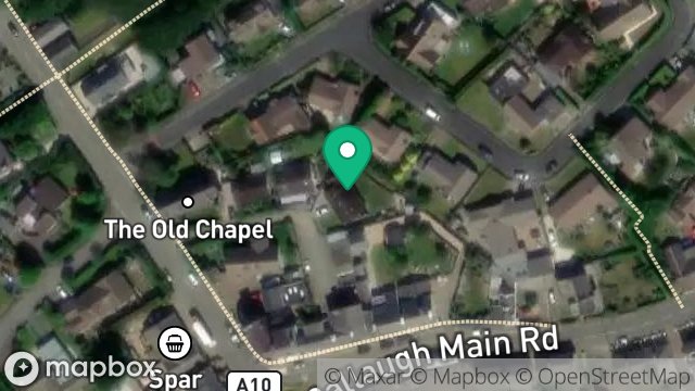 Map showing 3, CHAPEL CLOSE, BALLAUGH, ISLE OF MAN, IM7 5EL