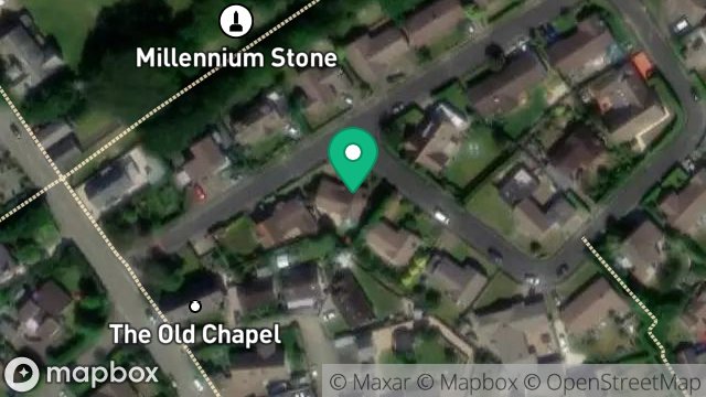 Map showing 18, MOUNTAIN VIEW, BALLAUGH, ISLE OF MAN, IM7 5EP