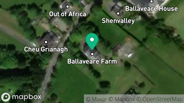 Map showing BALLAVAR FARM, OLD CASTLETOWN ROAD, SANTON, ISLE OF MAN, IM4 1EY
