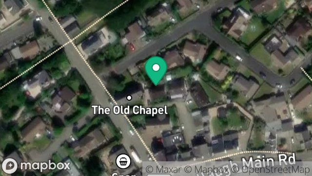Map showing 1, CHAPEL CLOSE, BALLAUGH, ISLE OF MAN, IM7 5EL