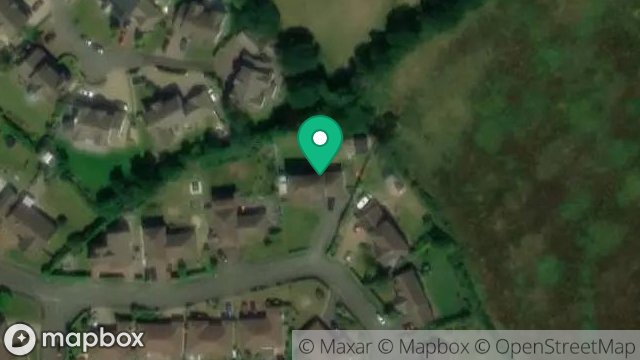 Map showing ARD THALLOO, KING ORRY ROAD, GLEN VINE, ISLE OF MAN, IM4 4ES