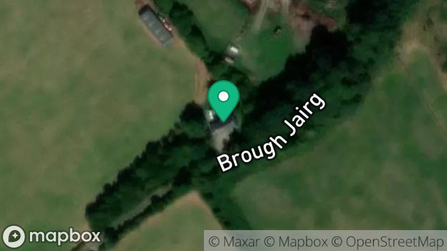Map showing BROUGH VIEW, STATION ROAD, BALLAUGH, ISLE OF MAN, IM7 5AL