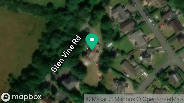 Map showing STONEY CROFT, GLEN VINE ROAD, GLEN VINE, ISLE OF MAN, IM4 4HF
