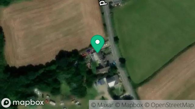 Map showing BALLACORAIGE COTTAGE, CRONK ROAD, BALLAUGH, ISLE OF MAN, IM7 5AT