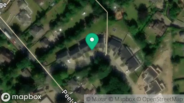 Map showing BALLABEG, MAIN ROAD, GLEN VINE, ISLE OF MAN, IM4 4BA