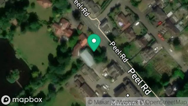 Map showing WORKSHOP & PREMISES, MAIN ROAD, GLEN VINE, ISLE OF MAN, IM4 4BG