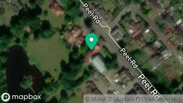 Map showing MANX MOTOR MUSEUM, MAIN ROAD, GLEN VINE, ISLE OF MAN, IM4 4BG