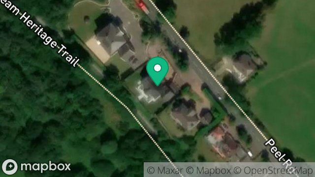 Map showing MAROWN HALL, MAIN ROAD, GLEN VINE, ISLE OF MAN, IM4 4BQ