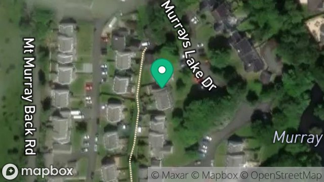 Map showing 55, MURRAYS LAKE DRIVE, MOUNT MURRAY, DOUGLAS, ISLE OF MAN, IM4 2HZ