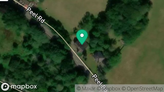 Map showing MAROWN CHURCH HALL, MAIN ROAD, CROSBY, ISLE OF MAN, IM4 4BH