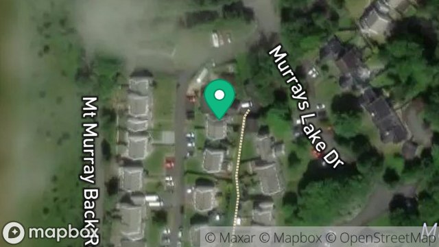 Map showing 24, MURRAYS LAKE DRIVE, MOUNT MURRAY, DOUGLAS, ISLE OF MAN, IM4 2HY