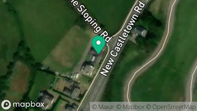 Map showing CLANNAGH LODGE, MAIN ROAD, SANTON, ISLE OF MAN, IM4 1JB