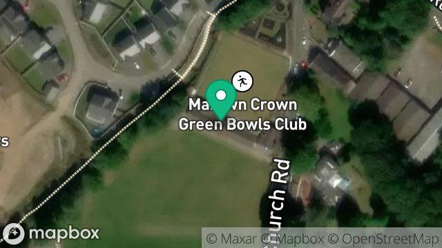 Map showing MAROWN MILLENIUM HALL, OLD CHURCH ROAD, CROSBY, ISLE OF MAN, IM4 2HA