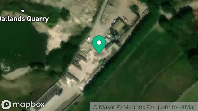 Map showing SITE AT, OATLANDS QUARRY, OATLANDS ROAD, SANTON, ISLE OF MAN, IM4 1EF