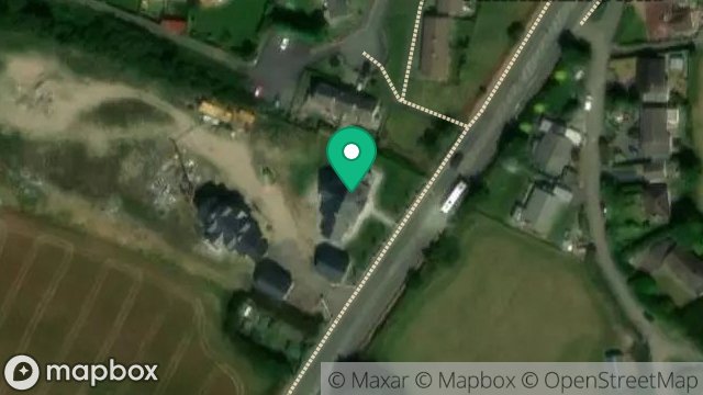 Map showing PLOT 1 AT THE LANCASHIRE HOUSE, MAIN ROAD, SANTON, ISLE OF MAN, IM4 1HT