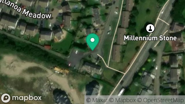 Map showing LANCASHIRE HOUSE, MAIN ROAD, SANTON, ISLE OF MAN, IM4 1HS